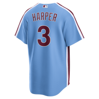 Philadelphia Phillies Bryce Harper Light Blue Alternate Replica Jersey
