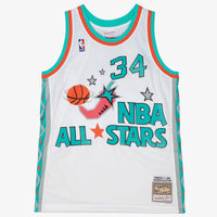 NBA Hakeem Olajuwon 1996 Swingman Authentic Jersey All-Star - White