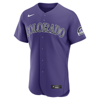 Colorado Rockies Purple Alternate Authentic Jersey