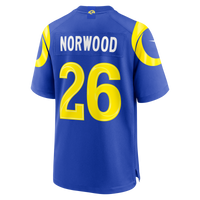 Los Angeles Rams Drey Norwood Royal Game Jersey