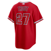 Los Angeles Angels Mike Trout Red Alternate Replica Jersey