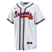 Atlanta Braves Austin Riley White Home Replica Player Jersey