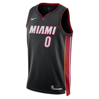 Miami Heat Icon Edition Swingman Jersey - Black - Simone Fontecchio