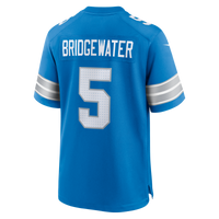 Detroit Lions Teddy Bridgewater Blue Team Game Jersey