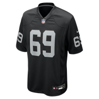 Las Vegas Raiders Adam Butler Black Team Game Jersey