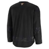 Seattle Kraken Black 2024 Military Appreciation Practice Jersey