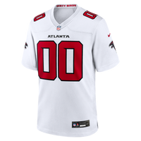 Atlanta Falcons White Custom Game Jersey
