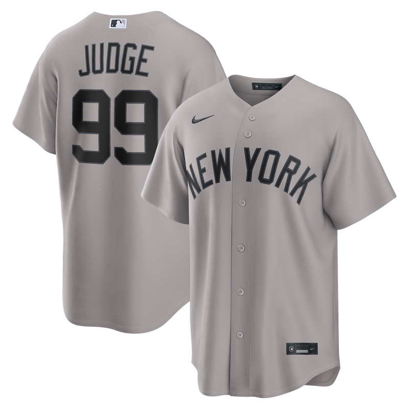 New York Yankees Aaron Judge Gray Road Replica Jersey