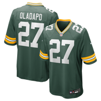 Green Bay Packers Kitan Oladapo Green Game Jersey
