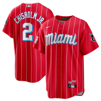 Miami Marlins Jazz Chisholm Jr. Red City Connect Replica Jersey