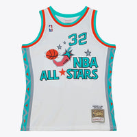 NBA Karl Malone 1996 All-Star Swingman Authentic Jersey - White