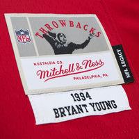 San Francisco 49ers Bryant Young Scarlet Legacy Replica Jersey