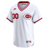 Cincinnati Reds Ken Griffey White Throwback Cooperstown Collection Limited Jersey