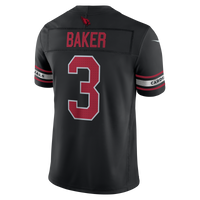 Arizona Cardinals Budda Baker Black Alternate Vapor F.U.S.E. Stitched Limited Jersey