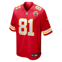 Kansas City Chiefs Nikko Remigio Red Team Game Jersey