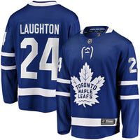 Toronto Maple Leafs Scott Laughton Blue Home Breakaway Jersey