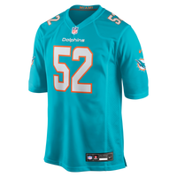Miami Dolphins Patrick Paul Aqua Game Jersey