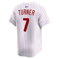 Philadelphia Phillies Trea Turner White Home Limited Player Jersey