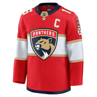 Florida Panthers Aleksander Barkov Red Home Premium Jersey