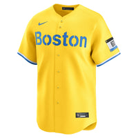 Boston Red Sox Garrett Crochet Gold Alternate Limited Jersey