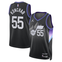 Utah Jazz Statement Edition Swingman Jersey - Black - John Konchar