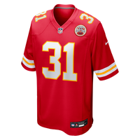 Kansas City Chiefs Jeffrey Bassa Red Team Game Jersey