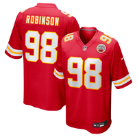 Kansas City Chiefs Janarius Robinson Red Team Game Jersey