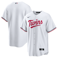 Minnesota Twins White Home Big & Tall Replica Jersey
