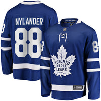 Toronto Maple Leafs William Nylander Blue Home Breakaway Player Jersey