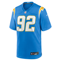 Los Angeles Chargers Justin Eboigbe Powder Blue Team Game Jersey