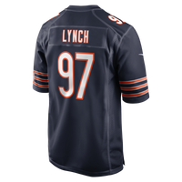 Chicago Bears James Lynch Navy Team Game Jersey