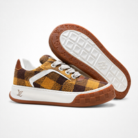 Louis Vuitton Tilted Sneakers Yellow Damier - Unisex