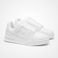 Louis Vuitton Trainer Triple White Monogram - Unisex