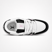 Louis Vuitton Remarque Low Sneakers Black White Pink - Unisex
