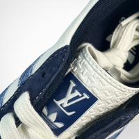 adidas Originals x Louis Vuitton Gazelle Indoor Sneakers Navy Cream Monogram - Unisex