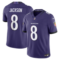 Baltimore Ravens Lamar Jackson Purple Team Vapor F.U.S.E. Stitched Limited Jersey