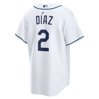 Tampa Bay Rays Yandy Díaz White Home Replica Jersey