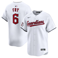 Cleveland Guardians David Fry White Home Limited Player Jersey