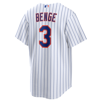 New York Mets Carson Benge White Home Replica Jersey