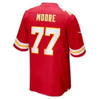 Kansas City Chiefs Jaylon Moore Red Team Game Jersey