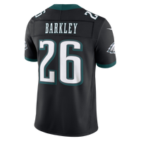 Philadelphia Eagles Saquon Barkley Black Alternate Vapor F.U.S.E. Stitched Limited Jersey