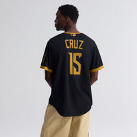 Pittsburgh Pirates Oneil Cruz Black 2026 City Connect Stadium Jersey