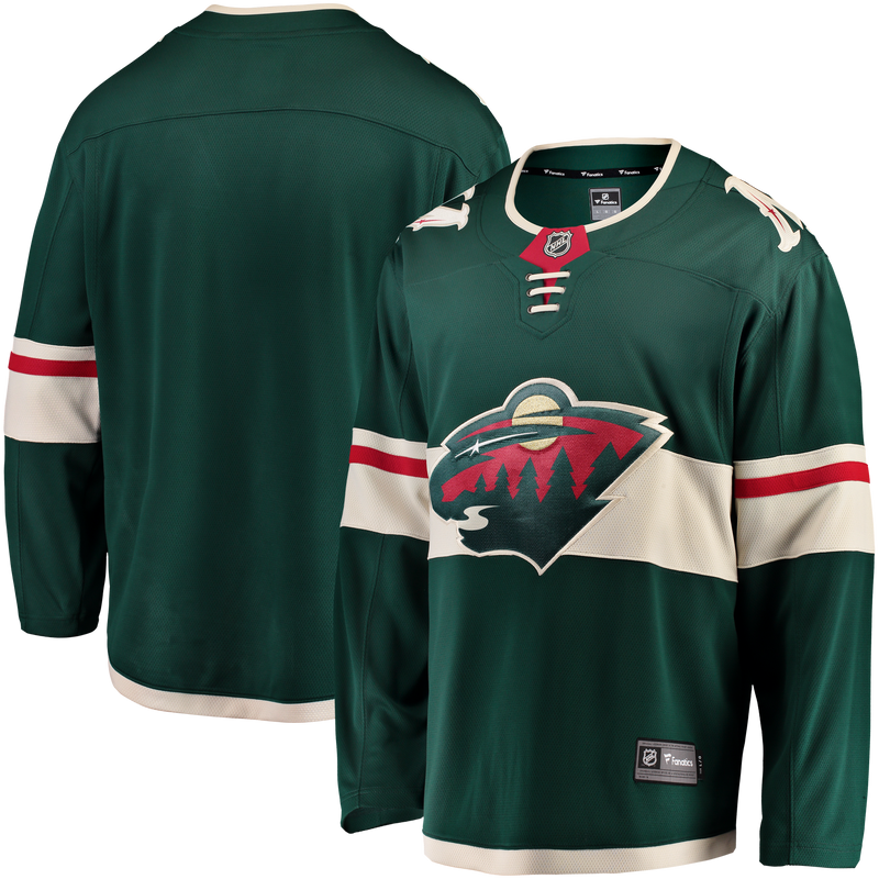 Minnesota Wild Green Home Breakaway Jersey