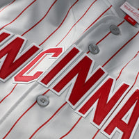 Cincinnati Reds Deion Sanders Gray 1997 Authentic Jersey