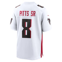 Atlanta Falcons Kyle Pitts Sr. White White Game Jersey