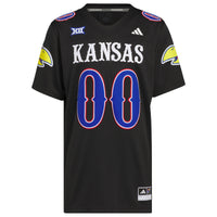 #00 Kansas Jayhawks Alternate Premier Jersey - Black