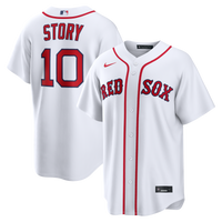 Boston Red Sox Trevor Story White Home Replica Jersey
