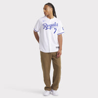 Kansas City Royals Bobby Witt Jr. White Home Limited Player Jersey