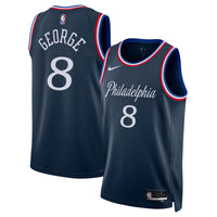 Philadelphia 76ers 2025/26 City Edition Swingman Jersey - Navy - Paul George