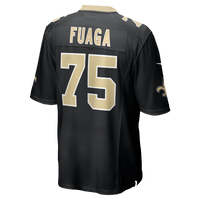 New Orleans Saints Taliese Fuaga Black Player Game Jersey